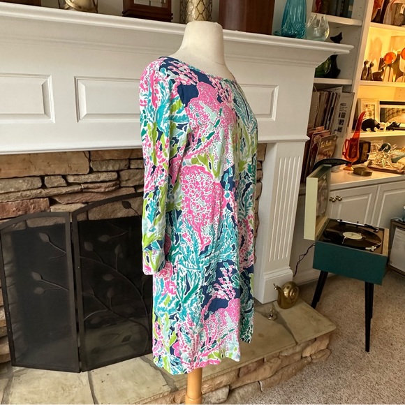 Lilly Pulitzer 97181 Marlowe Dress in Lets Cha Cha Print Size medium - Picture 2 of 9